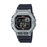 Casio Retro Digital Armband Uhr WS-1400H-1BVEF - schwarz-silber