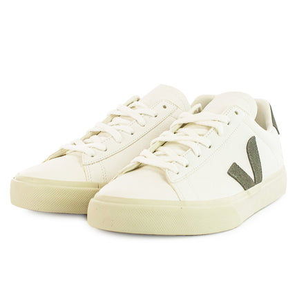 Veja Campo ChromeFree Leather Extra White Kaki CP0502347-