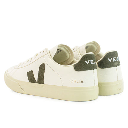 Veja Campo ChromeFree Leather Extra White Kaki CP0502347-