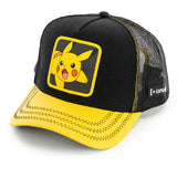 Capslab Pokemon Trucker Cap CL/PKM2/1/PIK6 - schwarz-gelb