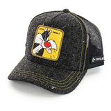 Capslab Looney Tunes Trucker Cap CL/LOO2/1/MIN1 - schwarz-gelb gepunktet