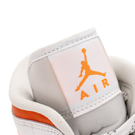 Jordan Wmns Air Jordan 1 Mid SE CZ0774-800 - weiss-orange