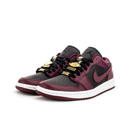 Jordan Wmns Air Jordan 1 Low DB6491-600 - dunkelrot-schwarz-weiss
