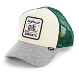 Djinns Sunday Brunch HFT DNC Trucker Cap 1005476 - creme-grau-grün