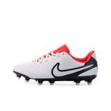 Nike Junior Legen 10 Club Fussball Schuhe DV4352-100 - weiss-schwarz-neon rot