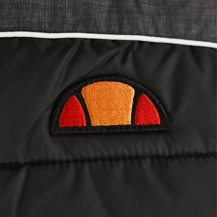 Ellesse Lombardy 2 Padded Winter Jacke SHR13274 Dark Grey Marl Black-