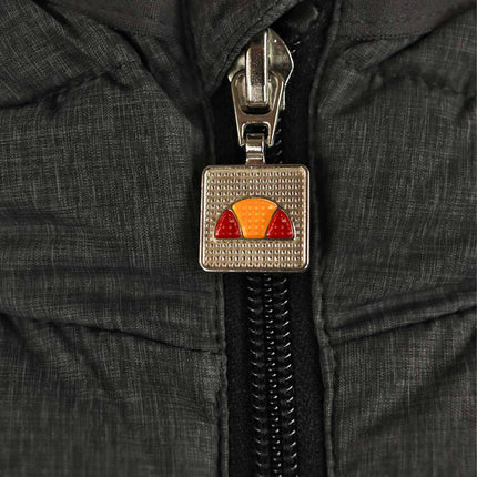 Ellesse Lombardy 2 Padded Winter Jacke SHR13274 Dark Grey Marl Black-