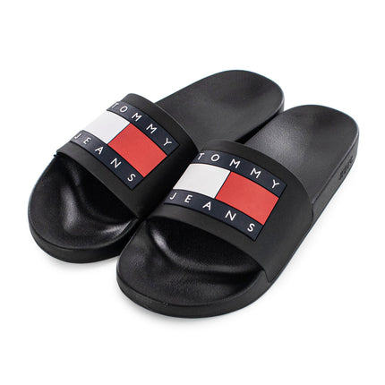 Tommy Hilfiger Tommy Jeans Pool Badeschuhe - Black EM0EM01191-BDS-