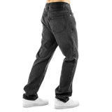 EightyFive Straight Basic Jeans Black Washed 85s-301-01 black washed - schwarz gewaschen