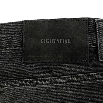 EightyFive Open Hem Jeans 60000004 black washed-