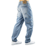 EightyFive Baggy Carpenter Basic Jeans with Loop Midnight Blue 85S-411-26 midnight blue-