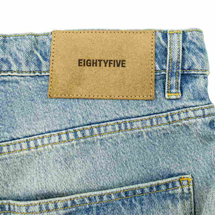 EightyFive Loose Baggy Jeans 60000022 light wash blue-