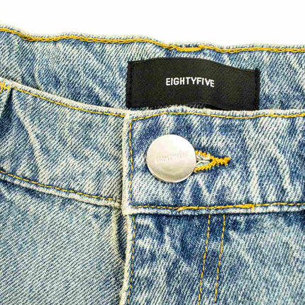 EightyFive Loose Baggy Jeans 60000022 light wash blue-