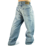 EightyFive 85 Loose Baggy Jeans 60000022 light wash blue - hellblau