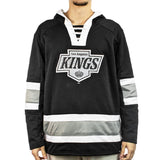 Fanatics Los Angeles Kings NHL Laced Hockey Hoodie 02HY-2747-2HA-YKQ - schwarz-grau-weiss