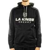 Fanatics Los Angeles Kings NHL Poly Fleece Hoodie 00DW-04RS-2AN-06N - schwarz-grau-weiss