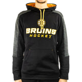 Fanatics Boston Bruins NHL Poly Fleece Hoodie 00DW-04RT-2GC-06N - schwarz-grau-gelb