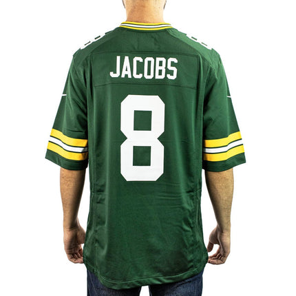 Fanatics Green Bay Packers NFL Josh Jacobs 8 Home Jersey Trikot 67NM-GPGH-7TF-AZ7-