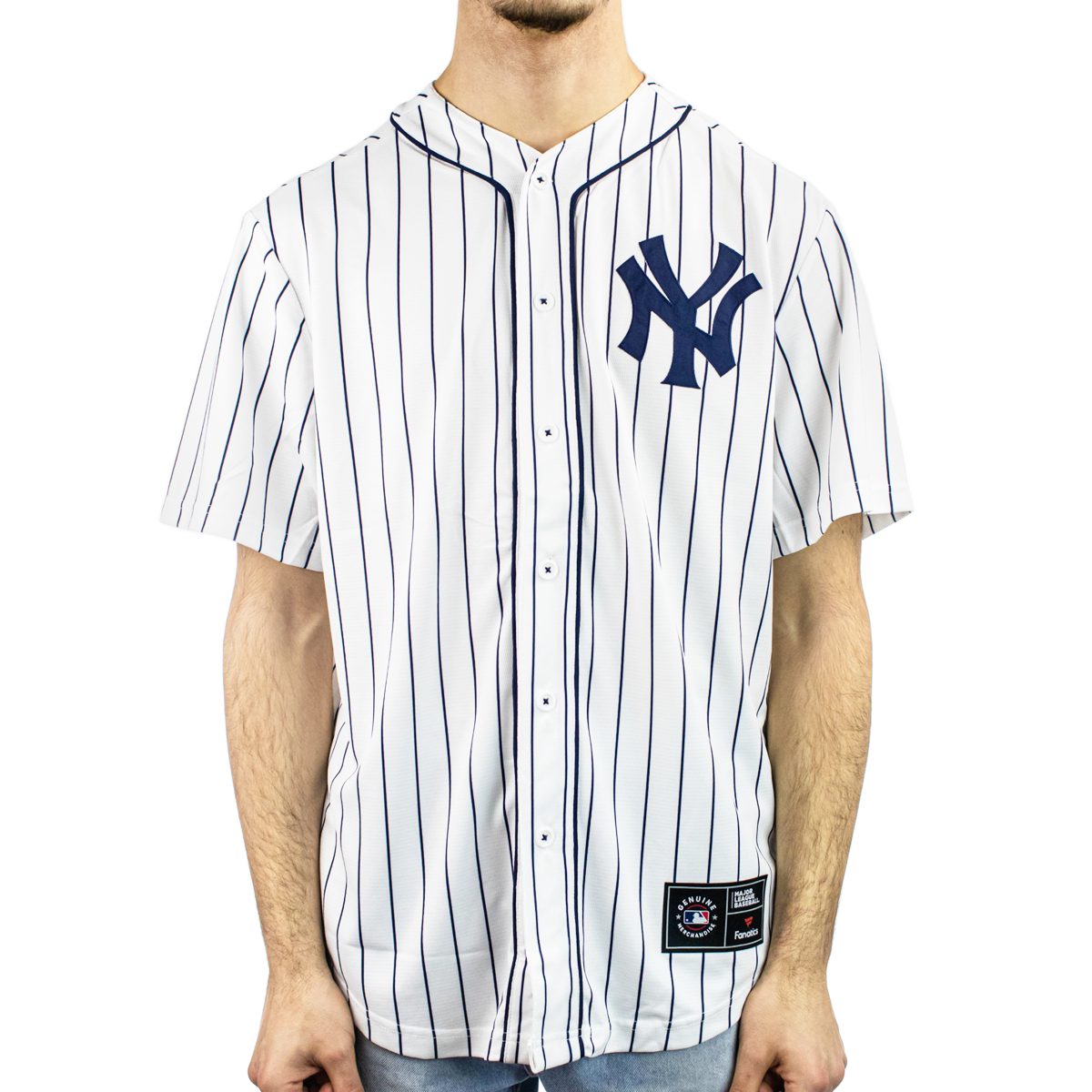 Fanatics New York Yankees MLB Core Foundation Jersey Trikot 007N-071R- –  Brooklyn Footwear x Fashion