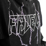 Favela Lightning Outline Hoodie FAV-2024-Q3-00106-