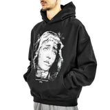 Favela Maria Black Hoodie FAV-2024-Q4-00034-