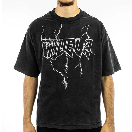 Favela Lightning Outline T-Shirt FAV-2024-Q3-00018-