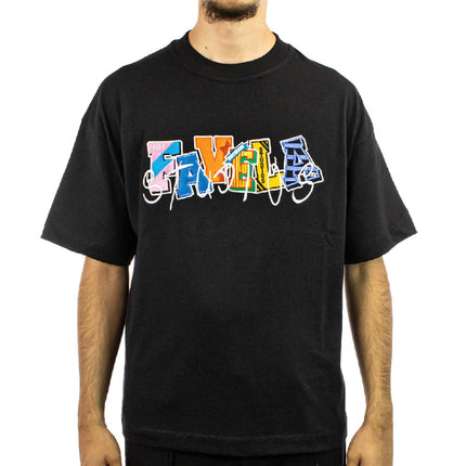 Favela Multicolor Patch T-Shirt FAV-2024-Q3-00147-