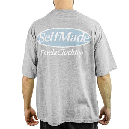 Favela Selfmade T-Shirt - Light Grey FAV-T-0024-006-