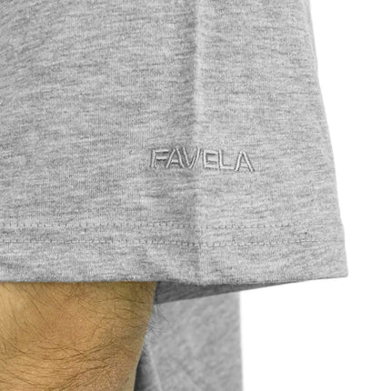 Favela Selfmade T-Shirt - Light Grey FAV-T-0024-006-