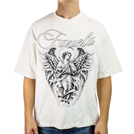 Favela Angel Vanilla T-Shirt FAV-AT-005-
