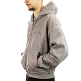 Favela Aves Rhinestone Zip Hoodie FAV-2024-Q3-00138-