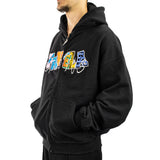 Favela Multicolor Patch Zip Hoodie FAV-2024-Q3-00149-