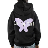 Felicious Regular Zipp Hoodie Lucky Girl 61220058-