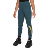 Nike Kinder Sportswear Favourites High-Waisted Leggings FJ6164-328 - stahlblau