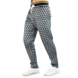 FNTSY Track Pants All Over Print 24211005-990 - dunkelgrau-weiss