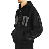 FNTSY Cross Zip Hoodie 24110861-black-