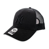 47 Brand New York Yankees MLB Trucker Branson MVP Mesh Cap B-BRANS17CTP-BKB-OSF-