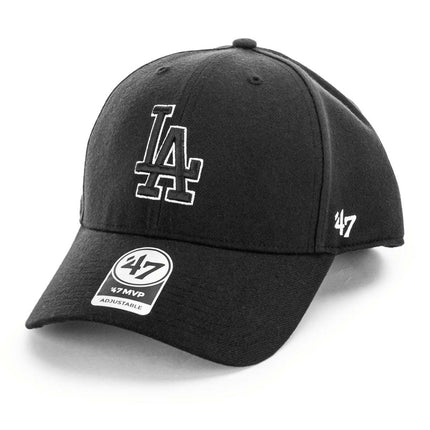 47 Brand Los Angeles Dodgers MLB MVP Wool Cap B-MVPSP12WBP-BKD-