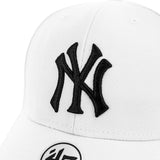 47 Brand New York Yankees MLB MVP Snapback Cap B-MVPSP17WBP-WHM-