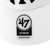 47 Brand New York Yankees MLB MVP Snapback Cap B-MVPSP17WBP-WHM-