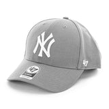 47 Brand New York Yankees MLB MVP Snapback Cap B-MVPSP17WBP-DY - hellgrau-weiss