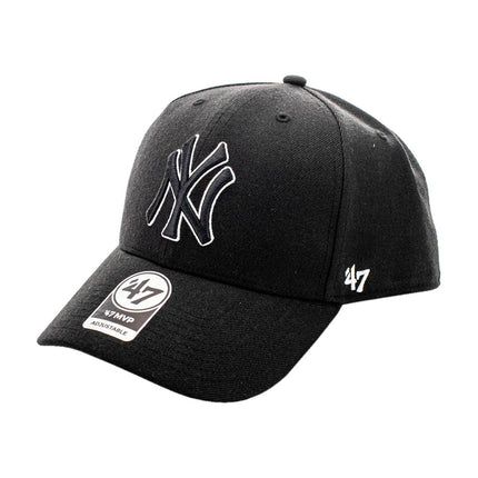 47 Brand New York Yankees MLB MVP Snapback Cap B-MVPSP17WBP-BKC-