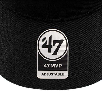 47 Brand New York Yankees MLB Base Runner Mesh MVP Trucker Cap B-BRNMS17CTP-BKA-