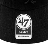 47 Brand Chicago White Sox MLB MVP Wool Snapback Cap B-MVPSP06WBP-BKB-