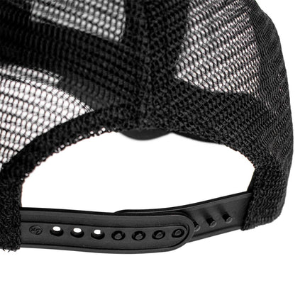 47 Brand Detroit Red Wings NHL Branson MVP Mesh All Black Trucker Cap H-BRANS05CTP-BK-OSF-