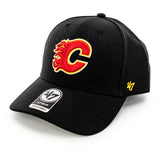 47 Brand Calgary Flames NHL MVP Wool Cap H-MVP03WBV-BKE - schwarz-rot-gelb