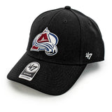 47 Brand Colorado Avalanche NHL MVP Wool Cap H-MVP16WBV-BKA - schwarz-dunkelrot-blau