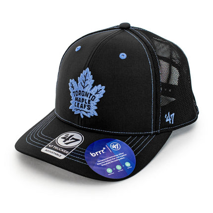 47 Brand Toronto Maple Leafs NHL XRay Trucker Cap H-XRAYD18BBP-BK-