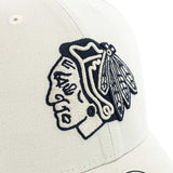 47 Brand Chicago Blackhawks NHL MVP Wool Snapback Cap H-MVPSP04WBP-BN-