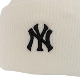 47 Brand New York Yankees MLB White Base Runner Cuff Winter Mütze B-BRNCK17ACE-WHA-